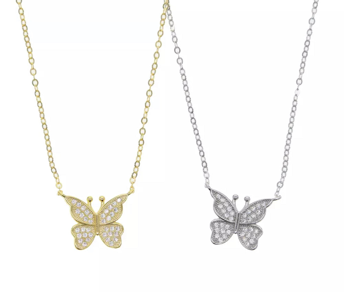 Butterfly Necklace Sale